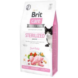 Brit Care Cat STERILISED - SENSITIVE NYÚL 7 kg