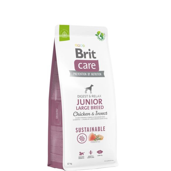 Brit Care - Junior Large Breed - Csirke & Rovar 3 kg