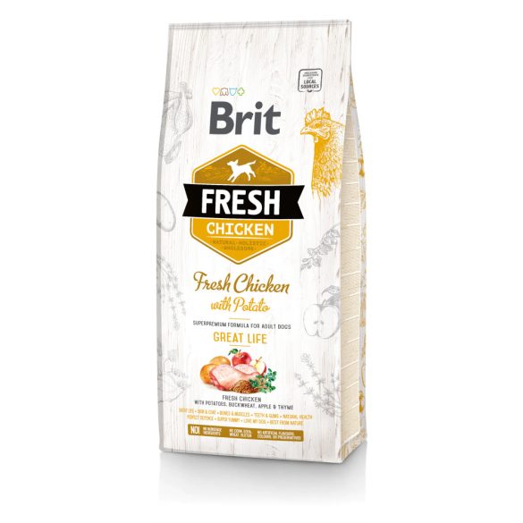 Brit Fresh Adult Csirke & Burgonya