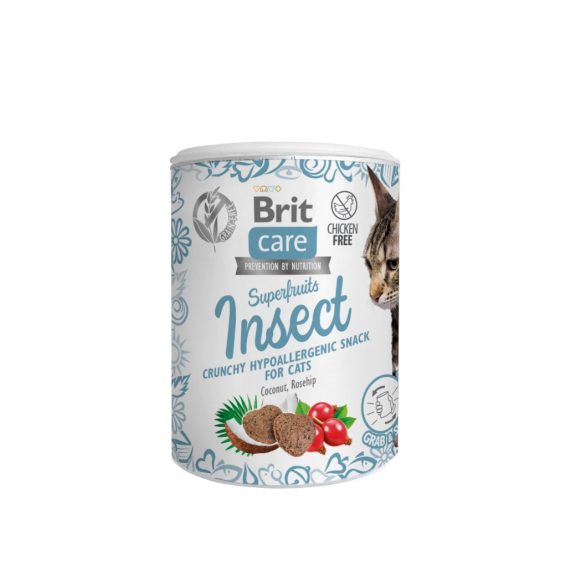 Brit Care Cat Snack Superfruits Insect Rovaros
