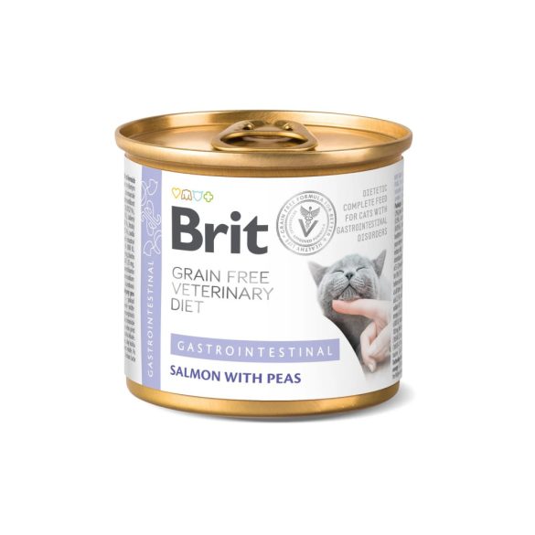 Brit GF Veterinary Diets CAT Gastrointestinal konzerv 6x200g