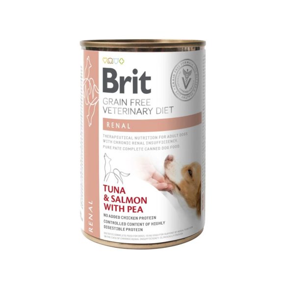 Brit GF Veterinary Diets Dog Renal konzerv 400g