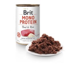 Brit Mono Protein Marha & barnarizs 6x400g