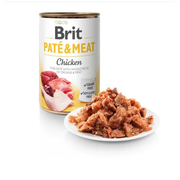 Brit Pate & Meat Csirke 6x400g