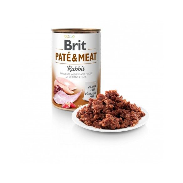 Brit Paté & Meat Nyúl 6x400g
