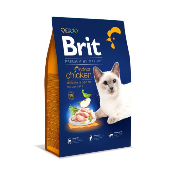 Brit Premium by Nature Cat INDOOR Chicken CSIRKE 1,5 kg