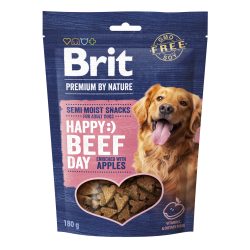   BRIT Premium by Nature Félnedves jutalomfalat kutyáknak (Marhahús & alma) 180 g