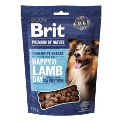   BRIT Premium by Nature Félnedves jutalomfalat kutyáknak (Bárányhús & homoktövis) 180 g